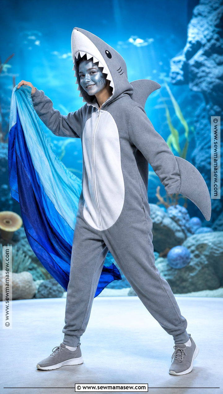 Ocean Shark Costume - 40 animal costume ideas