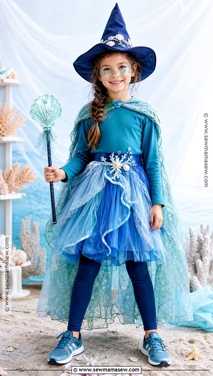 Ocean Witch Costume - 30 witch costumes for kids