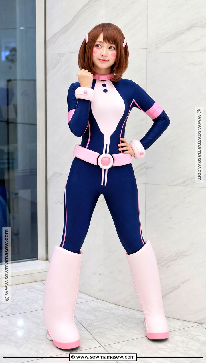 Ochaco Uraraka Cosplay Costume - 30 female cosplay anime ideas