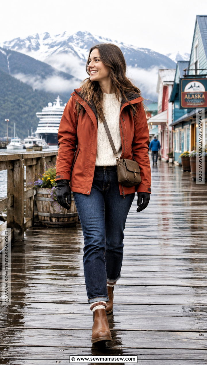 October Alaska Cruise Port Walking Outfit - 15 alaska cruise outfits october