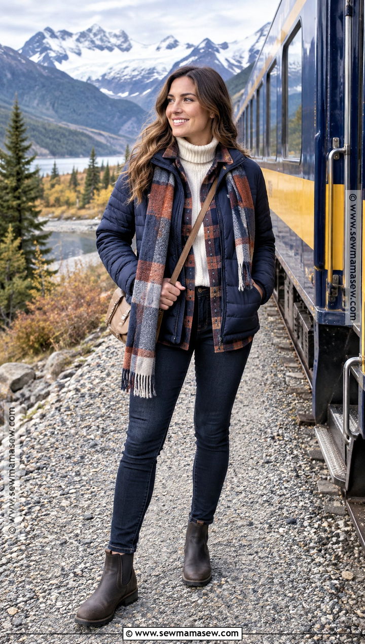 October Alaska Cruise Train Excursion Outfit - 15 alaska cruise outfits october