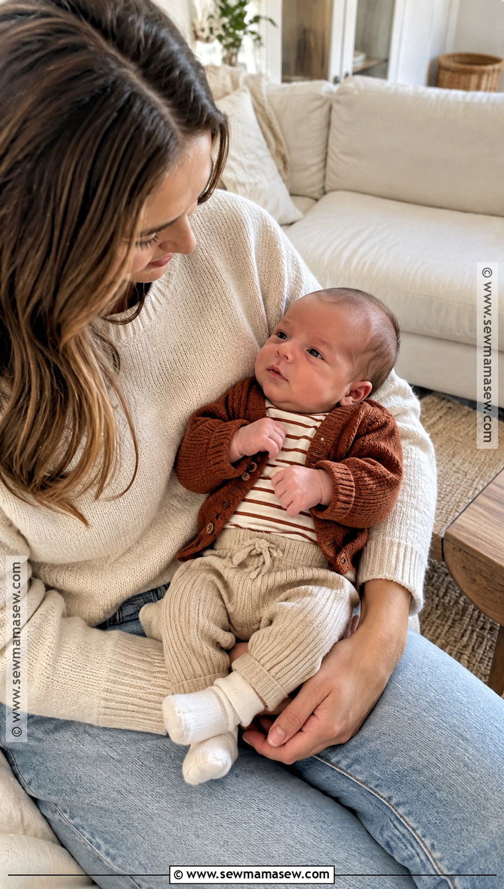 October Newborn Striped Outfit - 15 october newborn outfits