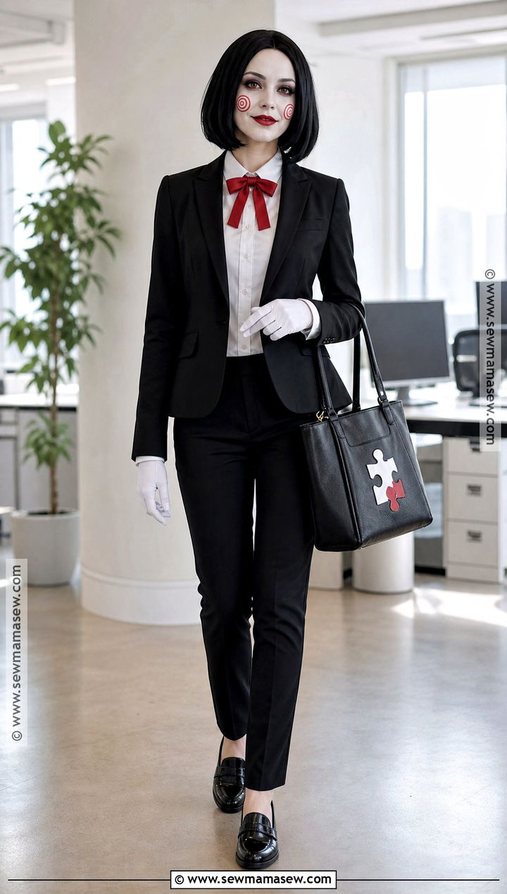 Office Friendly Jigsaw Costume - 40 jigsaw costume ideas for women