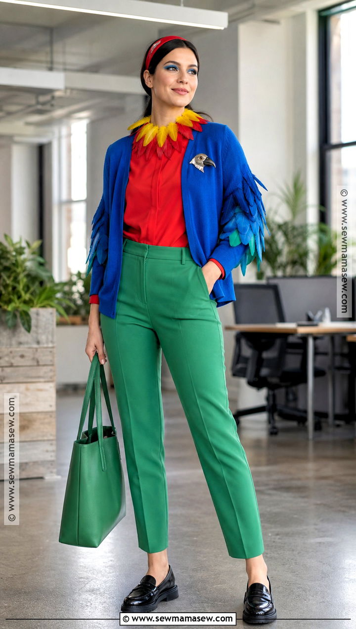 Office Friendly Parrot Costume - 35 parrot costume ideas