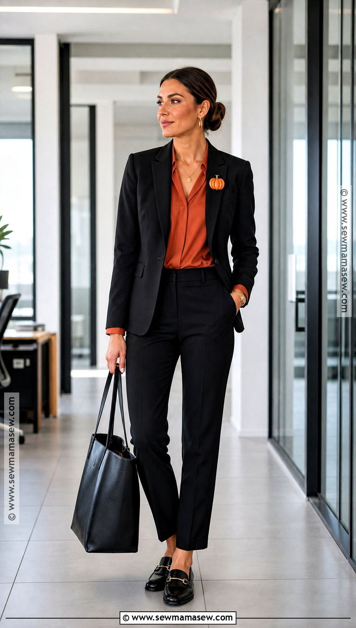Office Halloween Outfit With Black Trousers - 50 halloween outfits