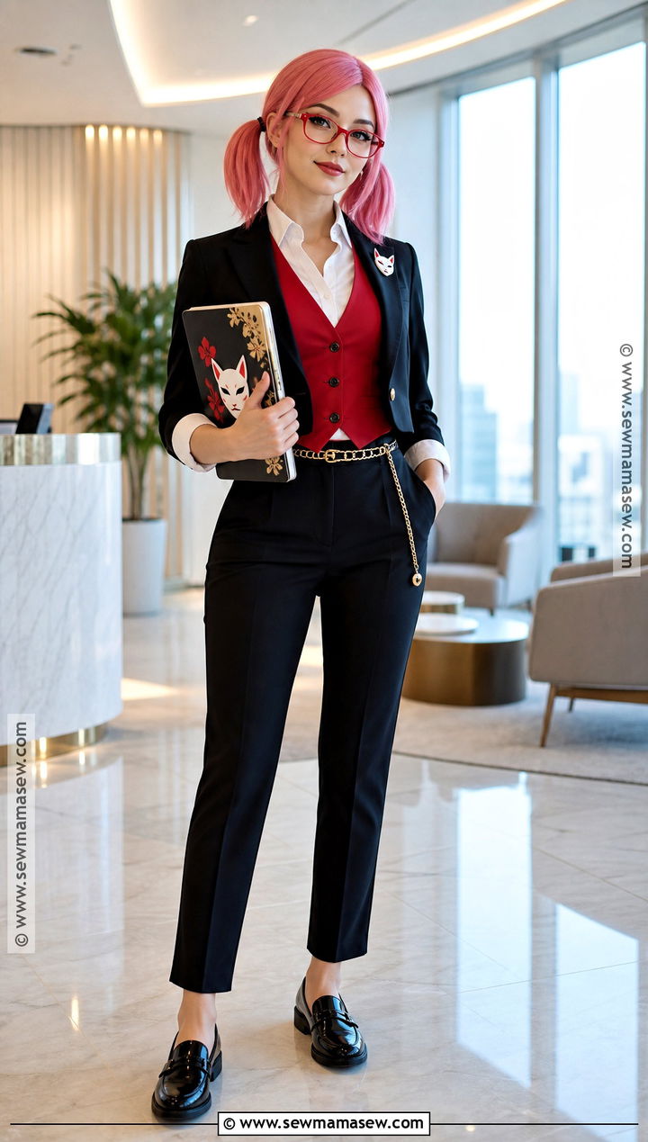 Office Sparkle Cosplay Suit - 30 Sparkle Cosplay Ideas