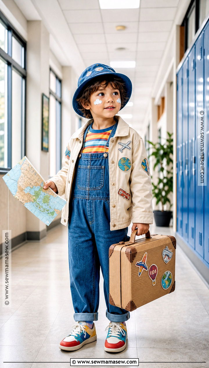 Oh The Places Youll Go Traveler Outfit - 30 dr seuss dress up days ideas