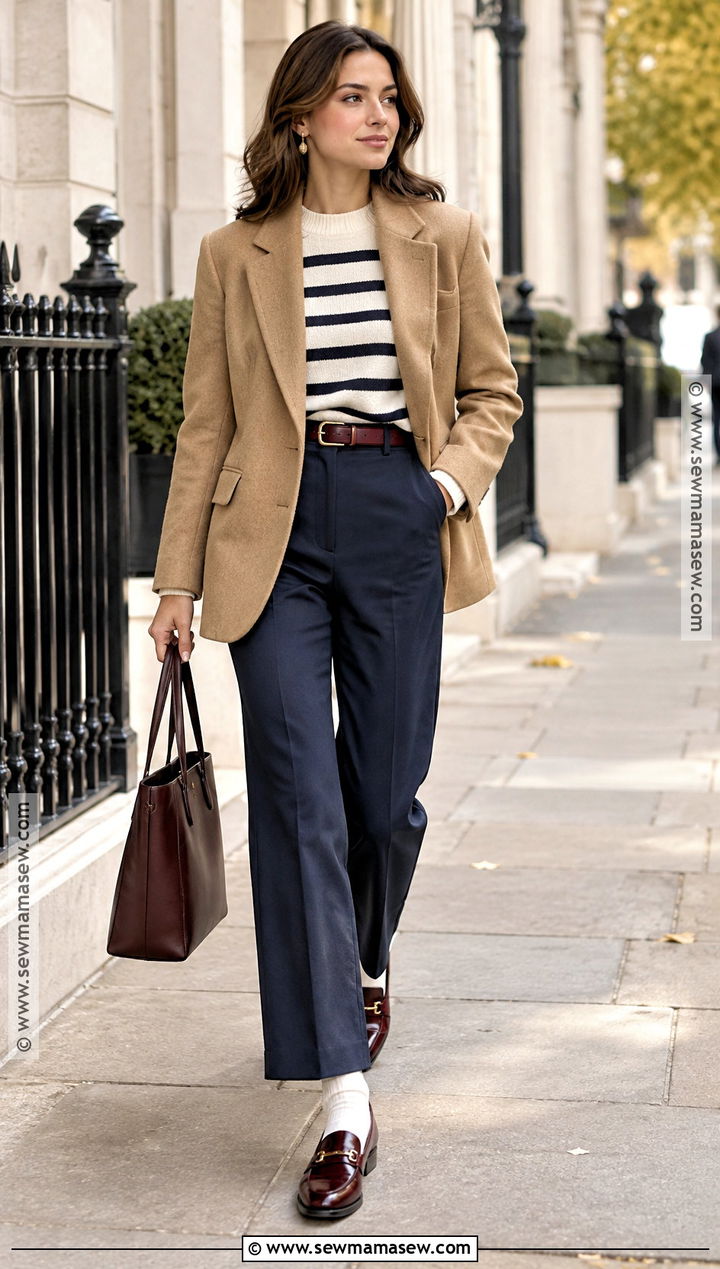 Old Money Fall Loafers And Trousers Outfit - 15 old money fall capsule ideas 2026