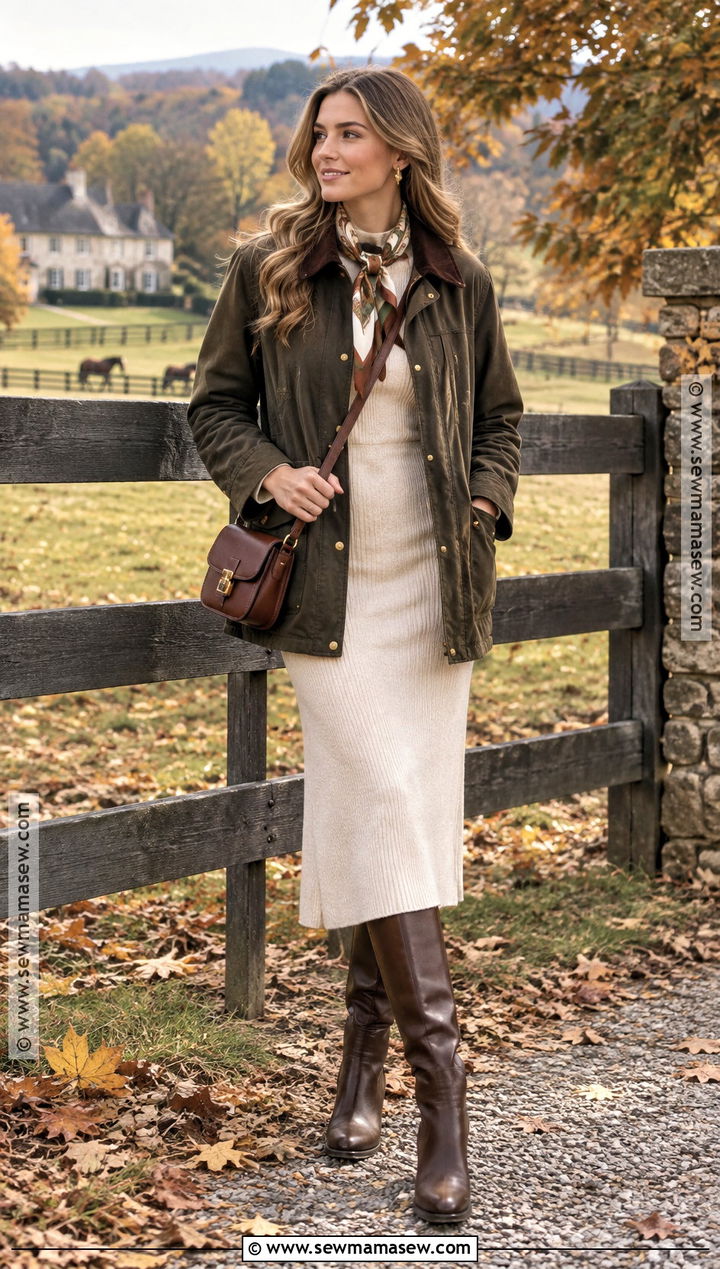 Old Money Fall Outfit With Barn Jacket - 20 old money fall style ideas