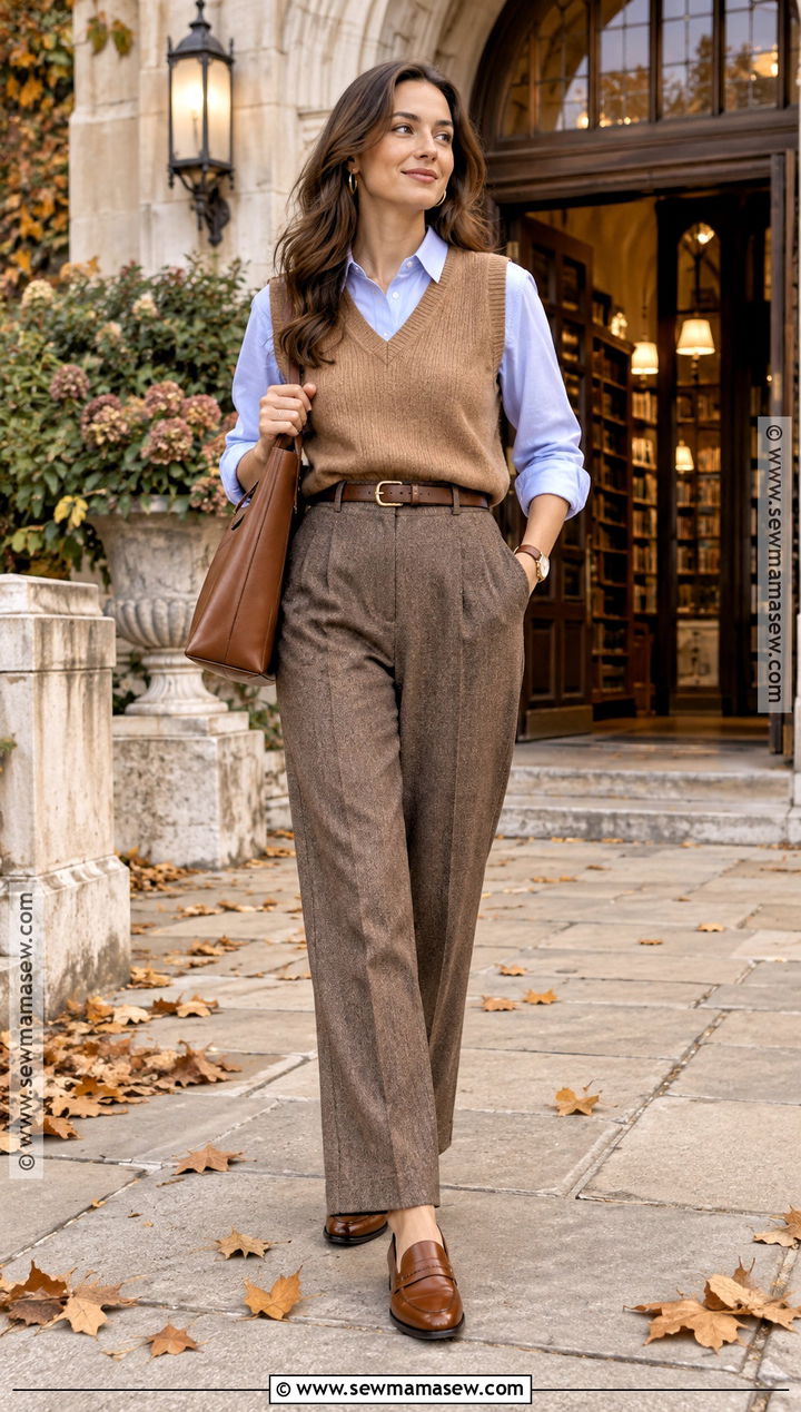 Old Money Oxford Shirt Outfit - 15 Old Money Autumn Style Ideas