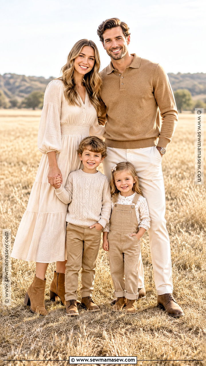 Olive And Rust September Family Photo Outfits - 20 september family photos outfits