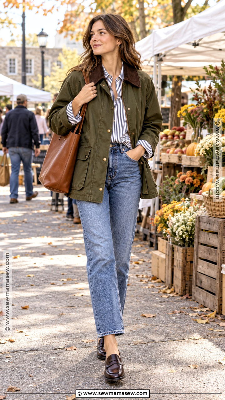 Olive Barn Coat Outfit - 20 coat for fall ideas
