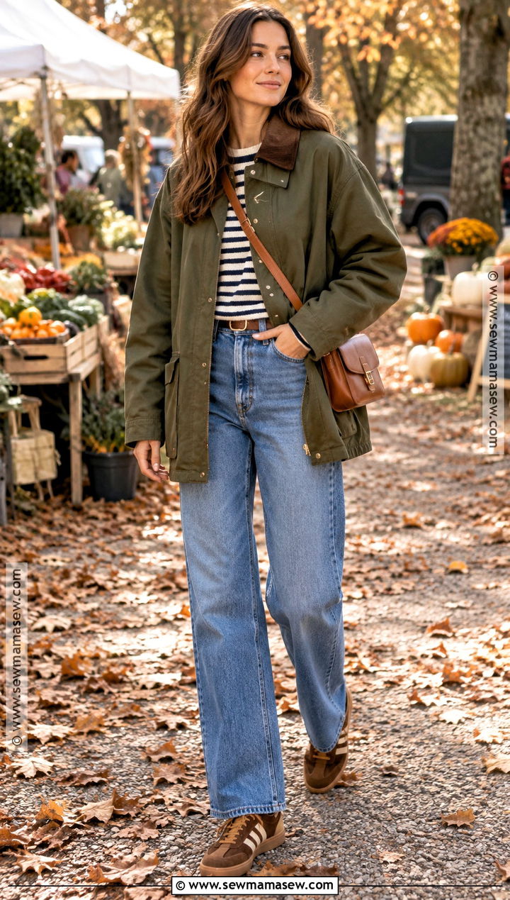 Olive Barn Coat Outfit - 20 autumn coat ideas for women