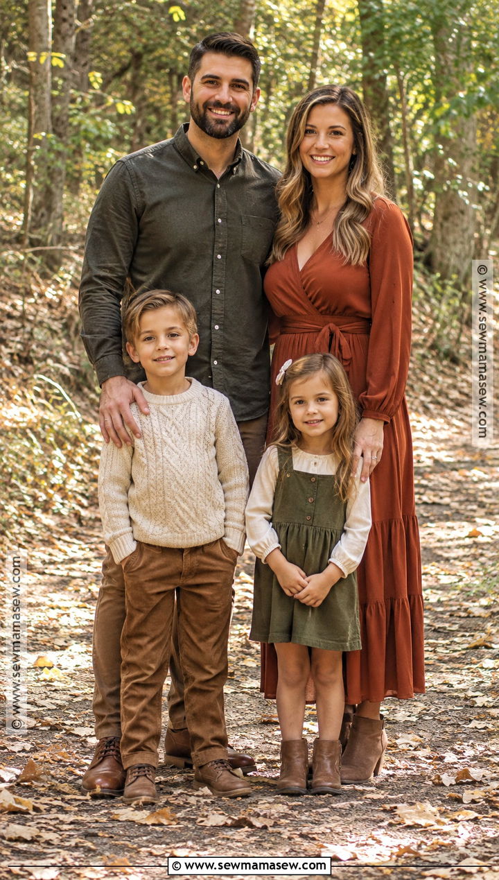 Olive Rust And Cream Family Photo Outfits - 15 family photos fall outfits color schemes
