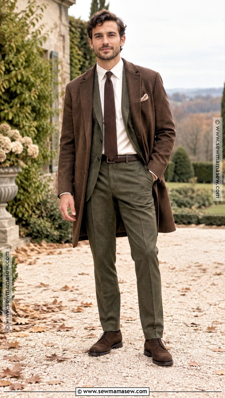 Olive Suit November Groom Attire - 15 november groom attire ideas
