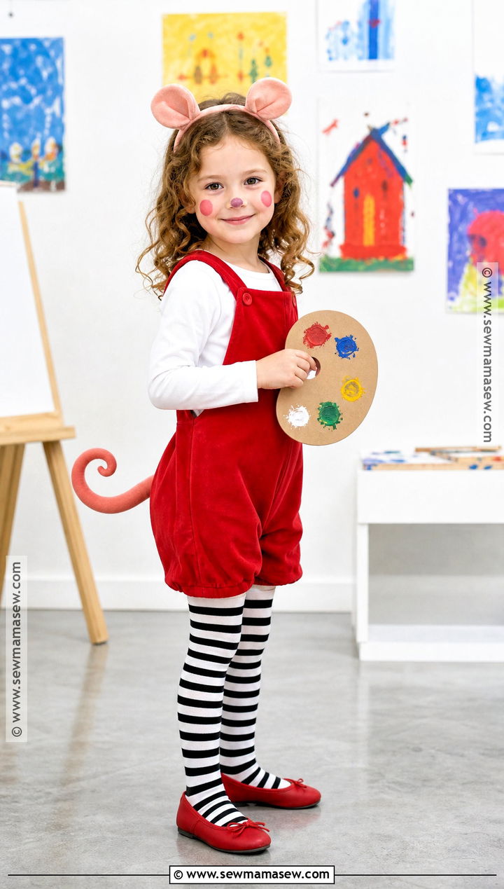 Olivia Costume With Red Dress - 30 book character dress up day ideas