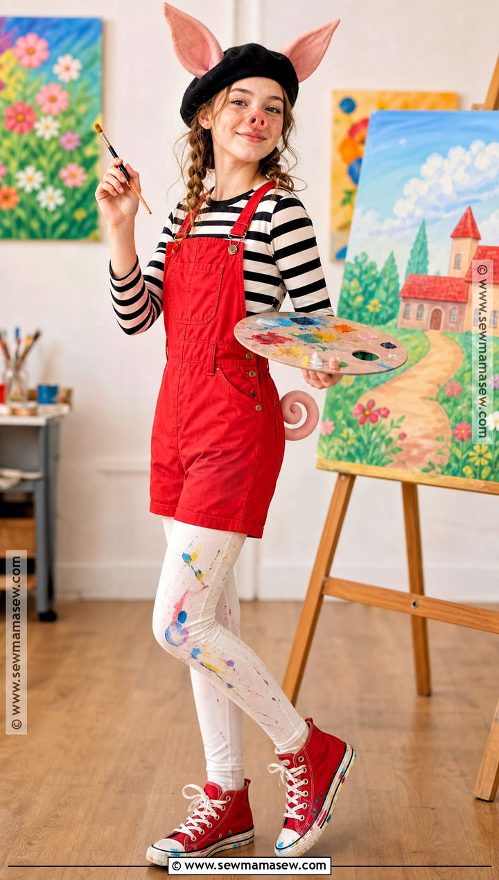 Olivia The Pig Artist Costume - 30 olivia the pig costume ideas