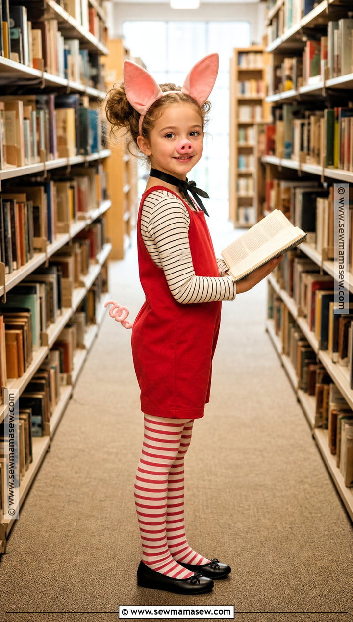 Olivia The Pig Book Character Costume - 30 olivia the pig costume ideas