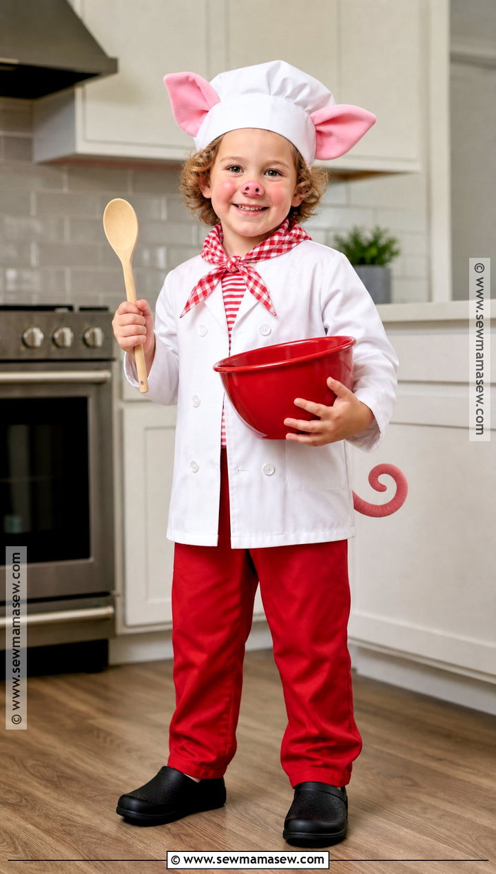 Olivia The Pig Chef Costume - 30 olivia the pig costume ideas