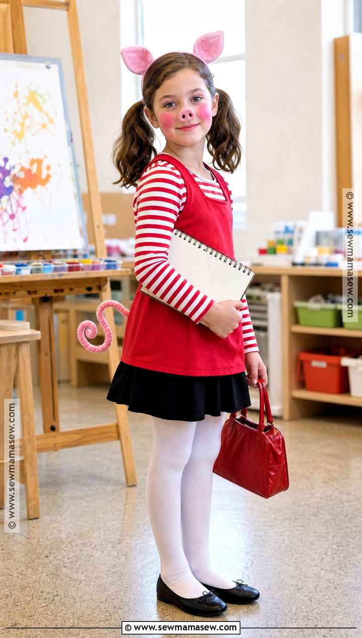 Olivia The Pig Costume - 40 story book character costumes