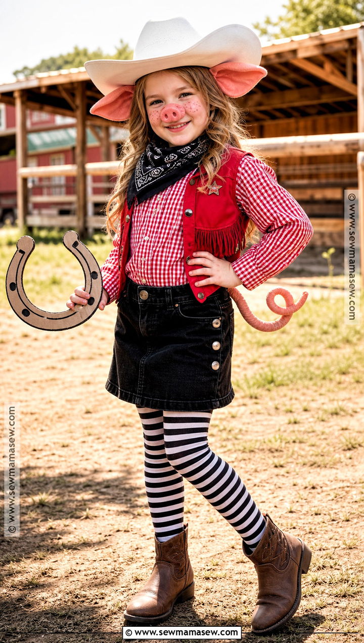 Olivia The Pig Cowgirl Costume - 30 olivia the pig costume ideas