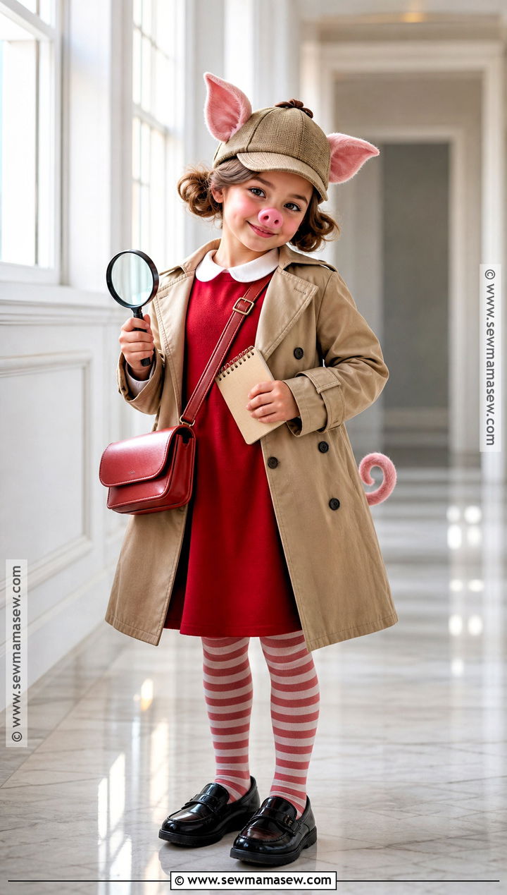 Olivia The Pig Detective Costume - 30 olivia the pig costume ideas