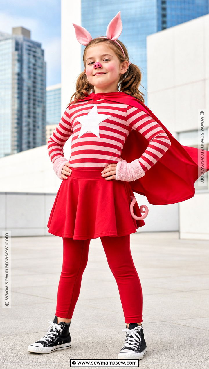Olivia The Pig Superhero Costume - 30 olivia the pig costume ideas