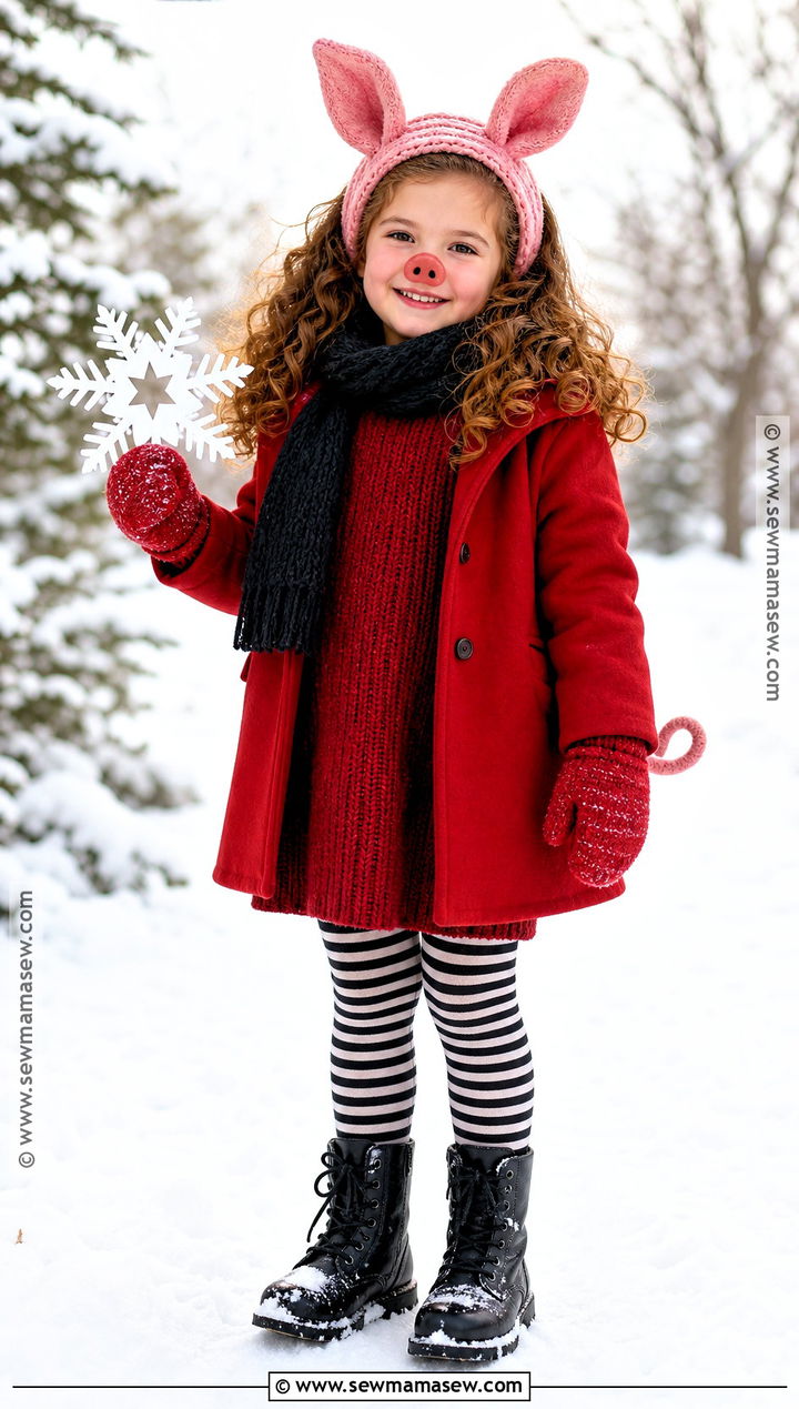 Olivia The Pig Winter Costume - 30 olivia the pig costume ideas