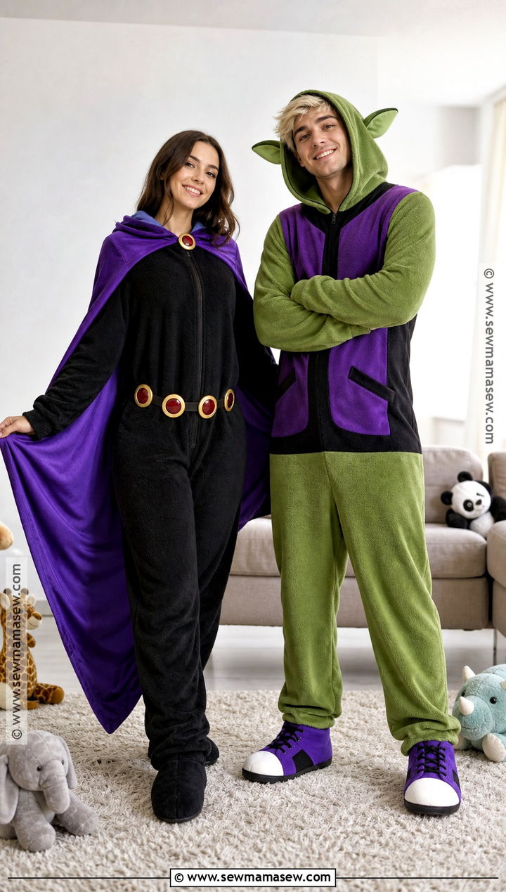 Onesie Raven And Beast Boy Costume - 40 raven and beastboy titans costume ideas