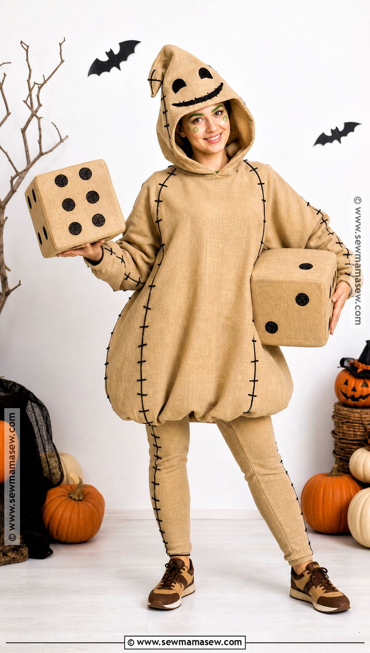 Oogie Boogie Burlap Costume - 35 tim burton costumes