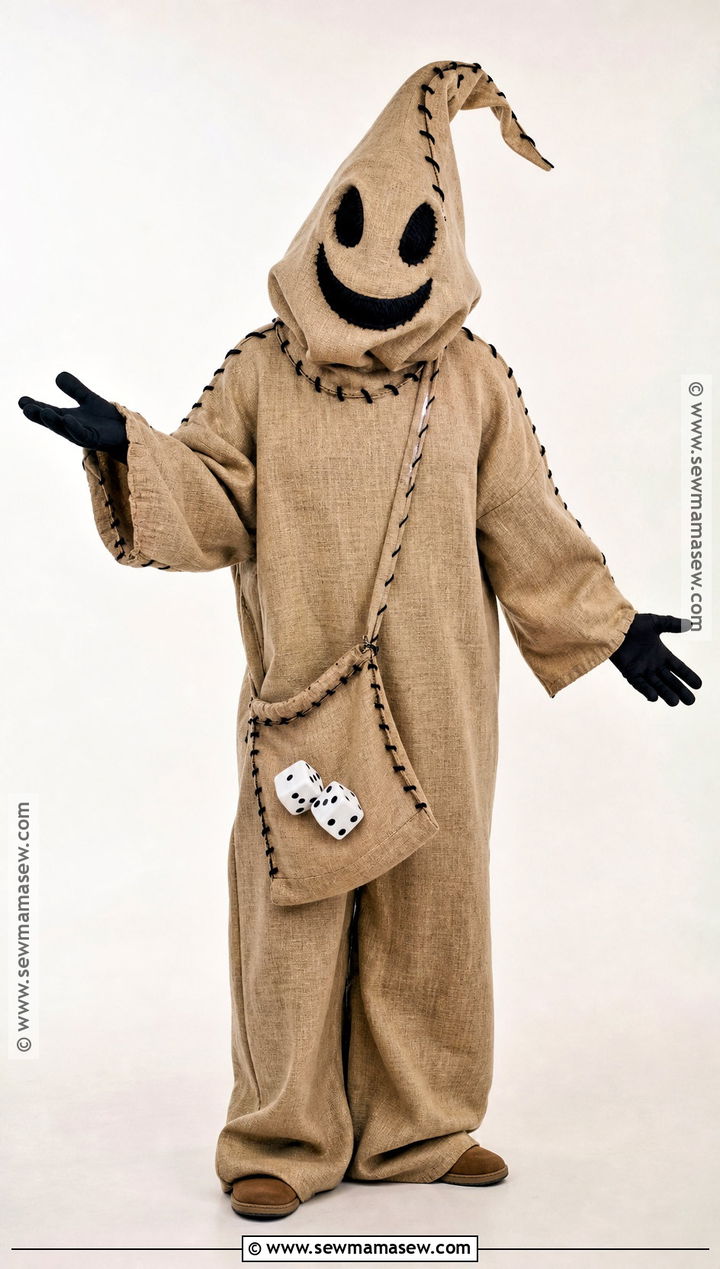 Oogie Boogie Burlap Costume - 30 Tim Burton Characters Costumes