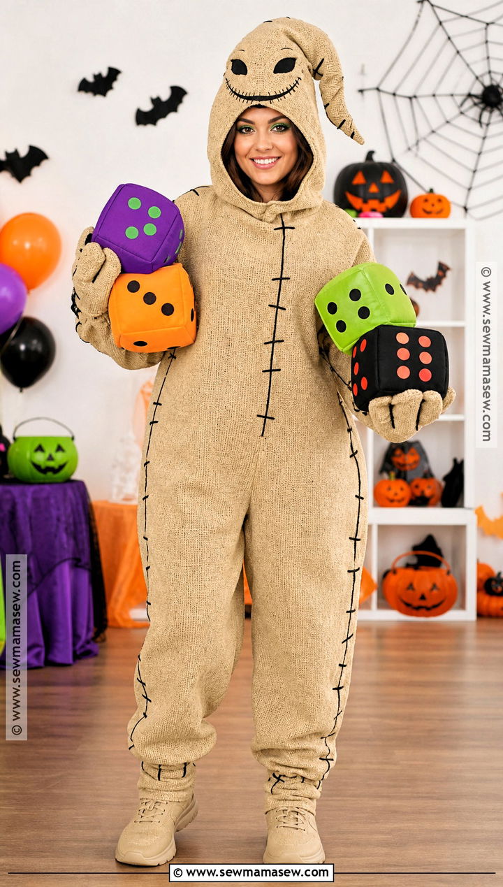 Oogie Boogie Costume With Burlap Jumpsuit - 40 disney villain costumes