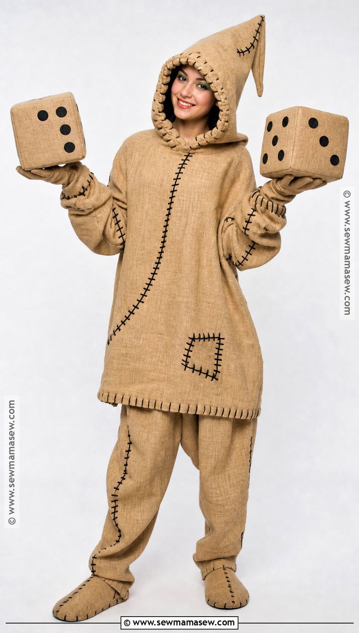Oogie Boogie Costume - 35 tim burton halloween costumes