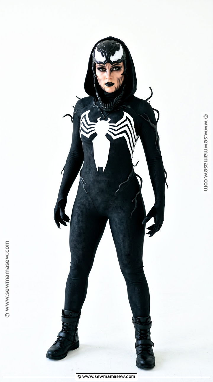 Open Face Venom Cosplay - 30 venom cosplay ideas