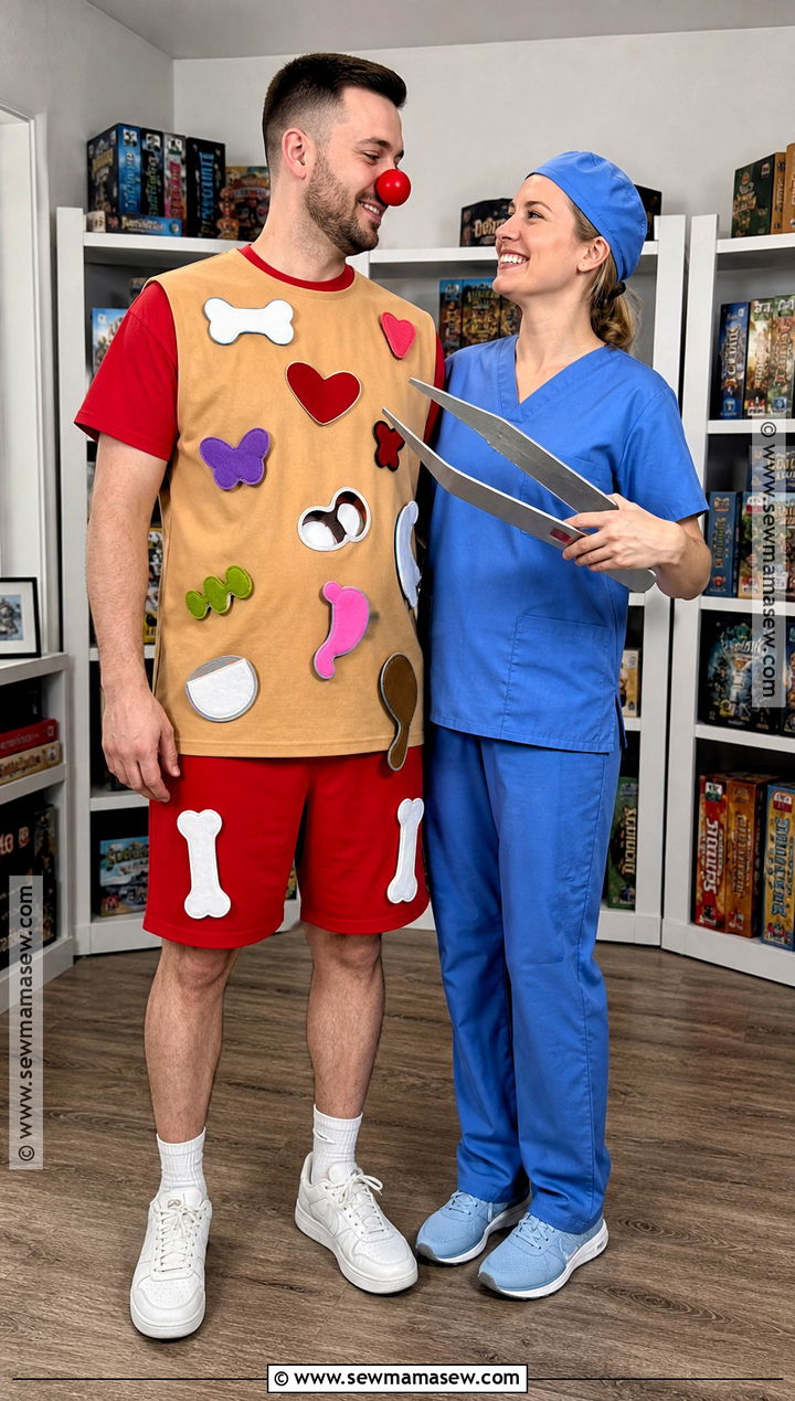 Operation Game Couple Costume - 45 halloween costumes for couples