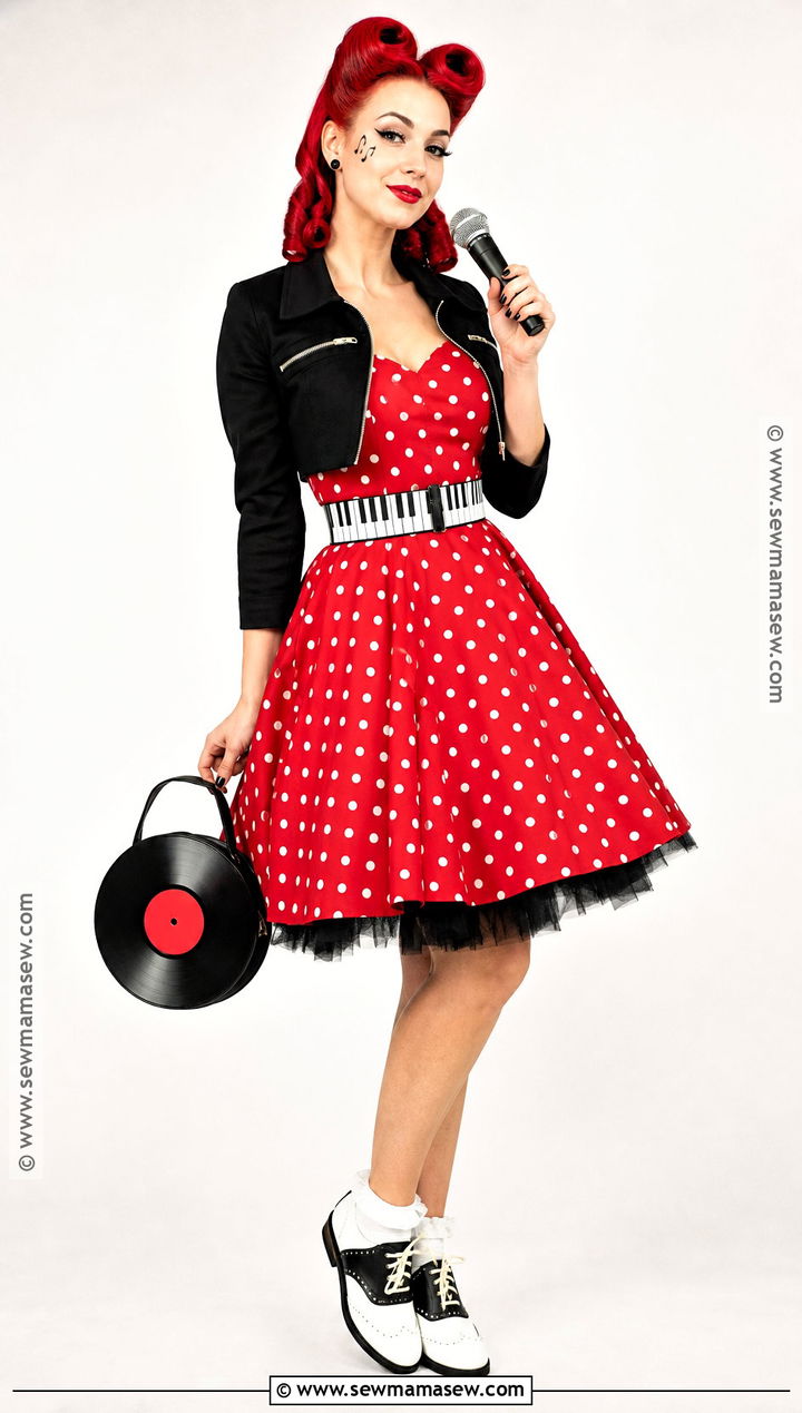 Operetta Costume With Red Polka Dot Dress - 50 monster high costume ideas