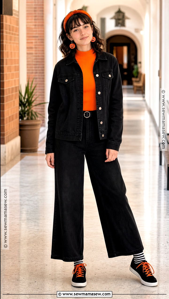 Orange And Black Halloween School Outfit - 30 halloween school outfit ideas