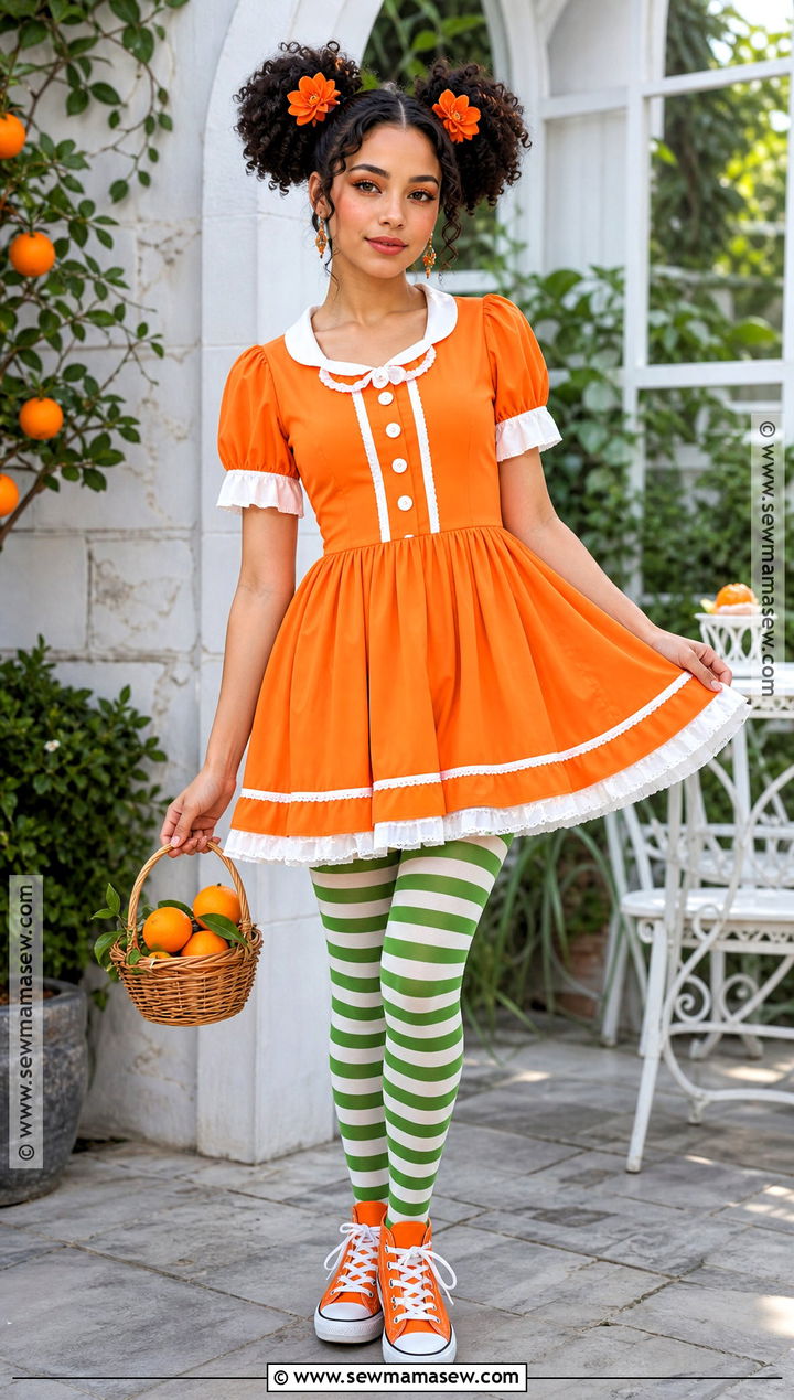 Orange Blossom Costume With Orange Dress - 35 strawberry shortcake characters costumes