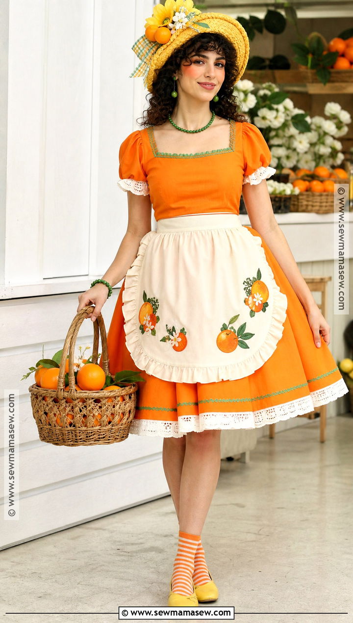 Orange Blossom Strawberry Shortcake Costume - 50 strawberry shortcake costume ideas