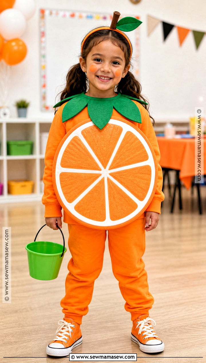 Orange Costume For Kids - 30 fruit costumes for kids