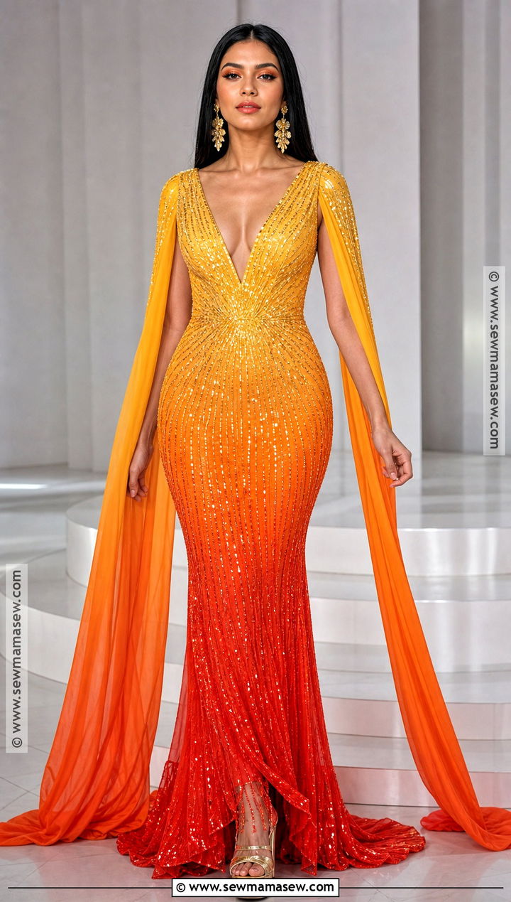 Orange Flame Cher Costume - 30 cher costume 70's ideas