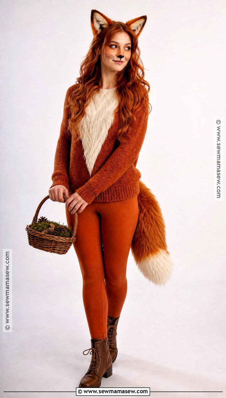 Orange Fox Costume - 40 animal costume ideas