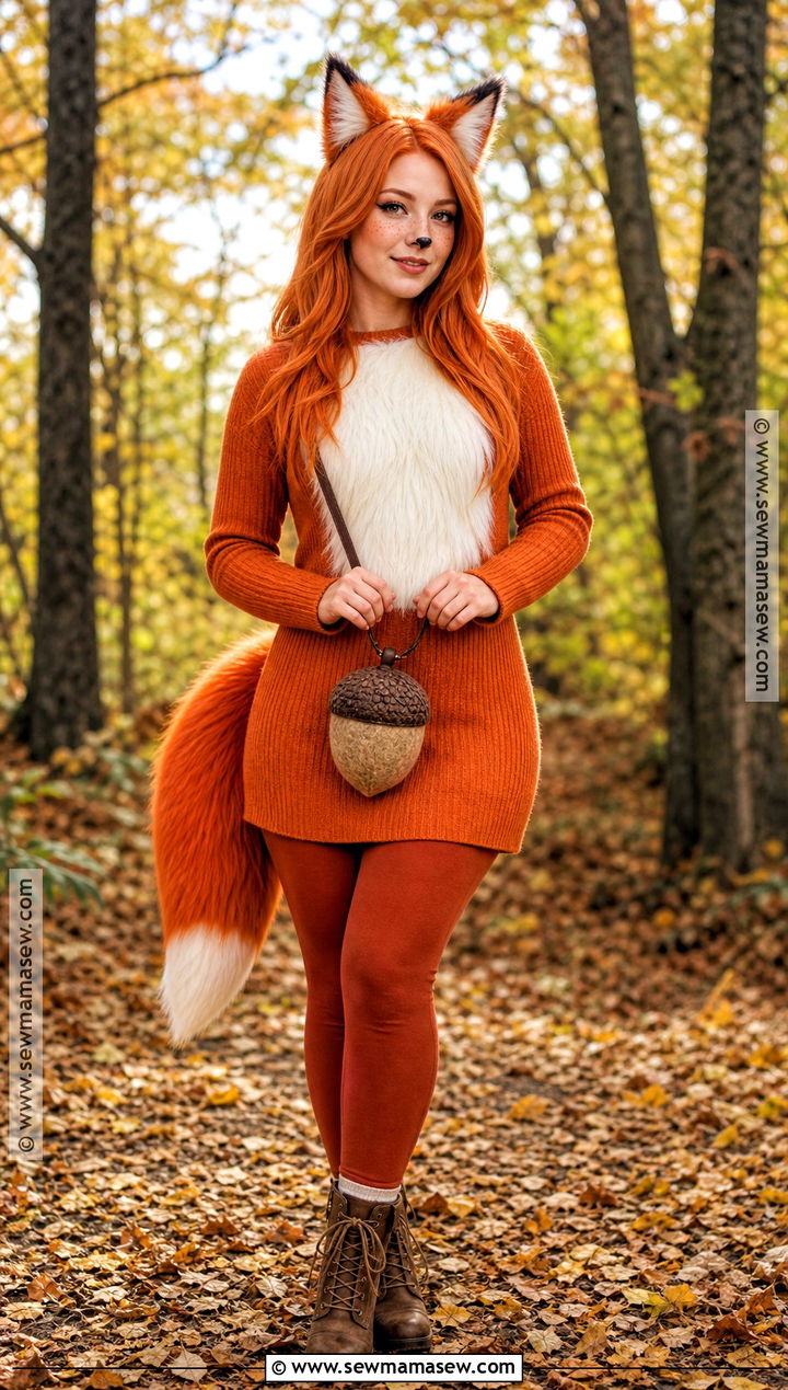 Orange Fox Costume - 30 orange hair costume ideas