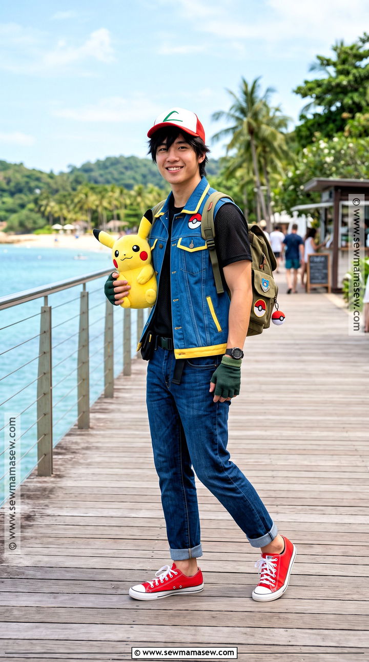 Orange Islands Ash Ketchum Costume - 35 ash ketchum costume ideas