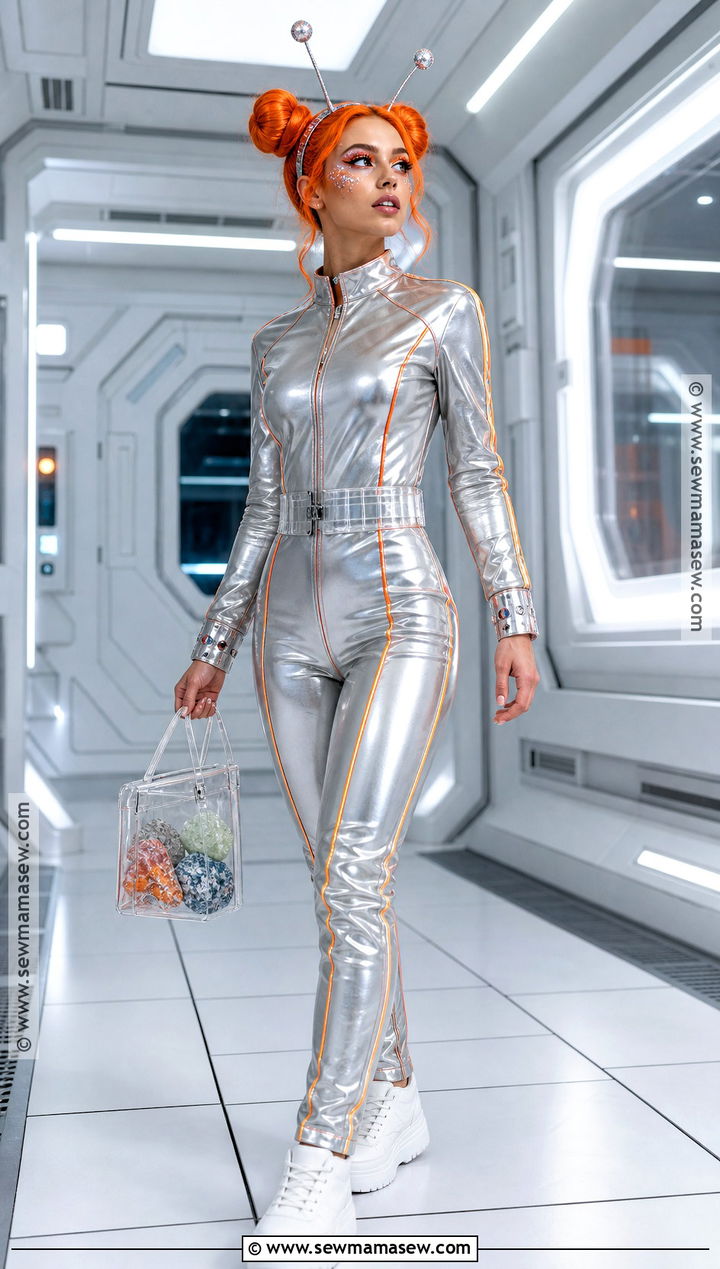Orange Space Alien Costume - 30 orange hair costume ideas