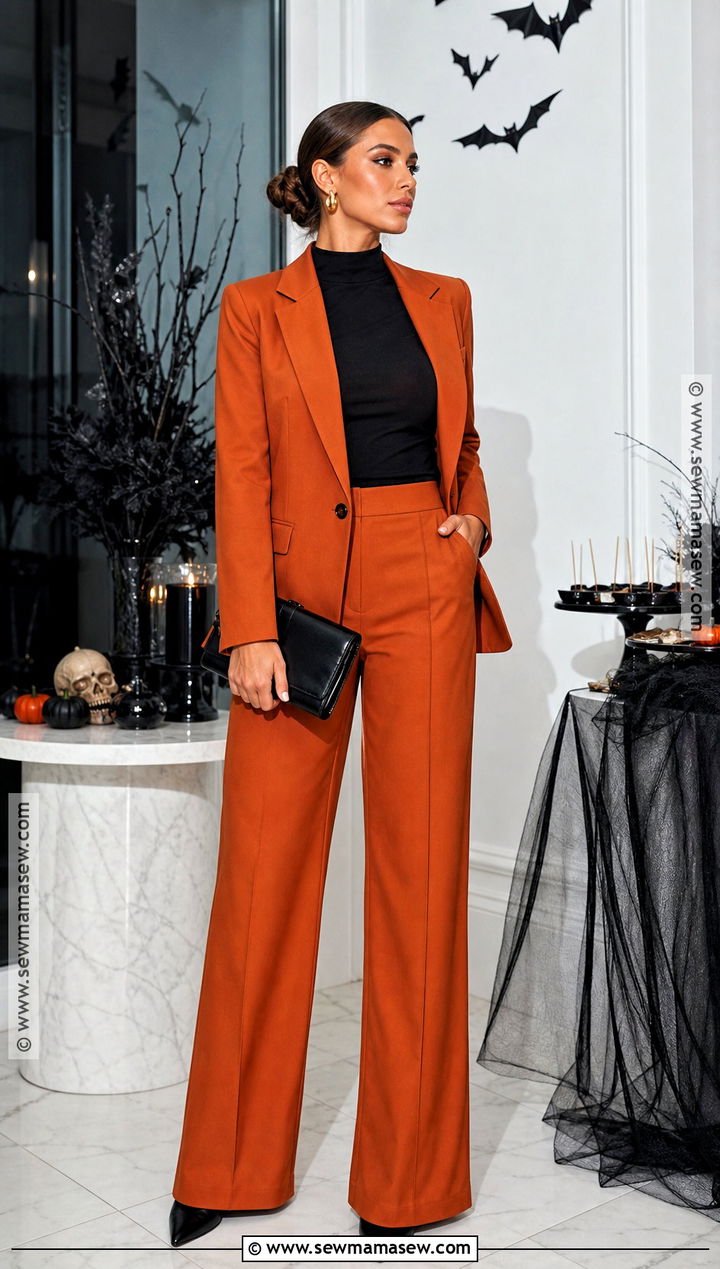 Orange Suit Halloween Party Outfit - 40 halloween party outfits