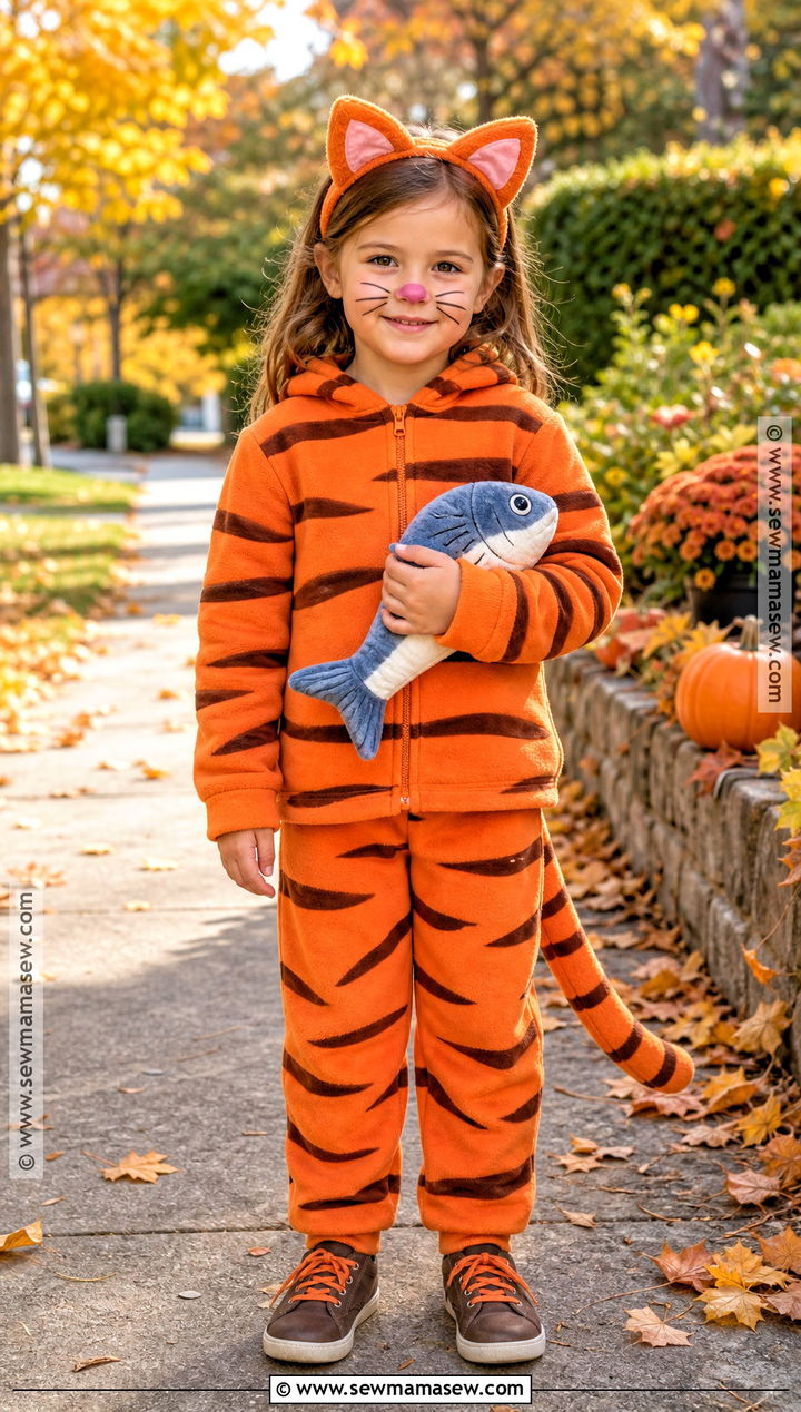 Orange Tabby Cat Costume - 30 cat costume ideas for kids