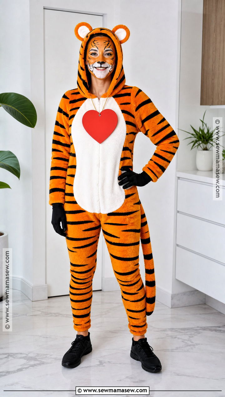 Orange Tiger Beanie Baby Costume - 40 beanie baby costume ideas