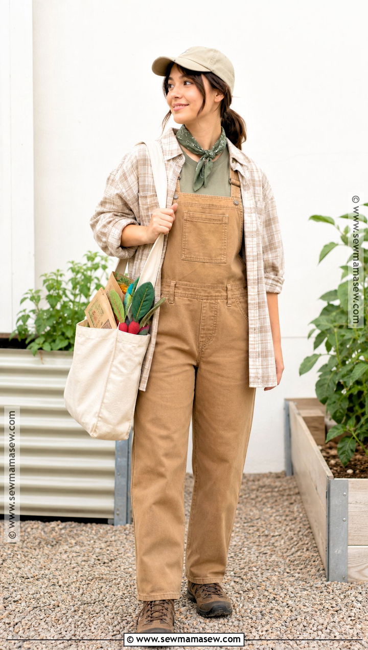 Organic Farm Farmer Costume - 30 farmer dress up day at school ideas