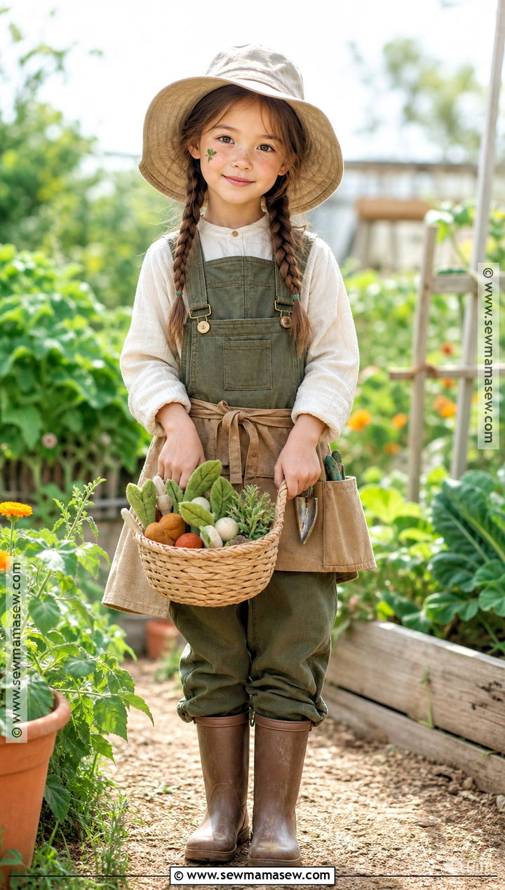 Organic Garden Farmer Costume - 30 farmer costume ideas for kids